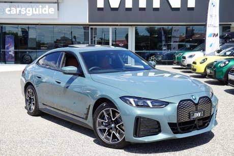 Green 2025 BMW I4 Coupe Edrive35 Gran Coupe Lci