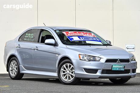 Silver 2012 Mitsubishi Lancer Sedan Lx