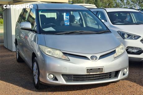 Silver 2009 Toyota Tarago Wagon Gli