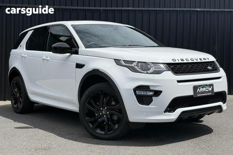 White 2017 Land Rover Discovery Sport Wagon Td4 180 Hse 5 Seat