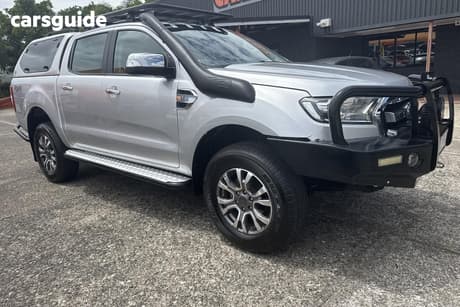 Silver 2017 Ford Ranger Dual Cab Utility Xlt 3.2 (4X4)