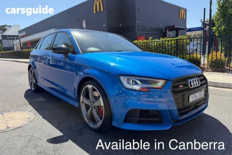 Blue 2020 Audi S3 Sportback 2.0 Tfsi Quattro