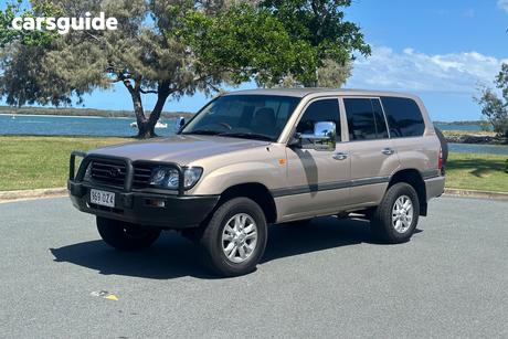 Gold 2002 Toyota Landcruiser Wagon Gxl (4X4)