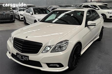 White 2011 Mercedes-Benz E350 Sedan Avantgarde