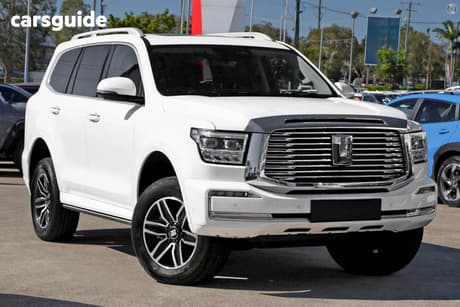 White 2025 GWM Tank 500 Wagon Ultra Hybrid