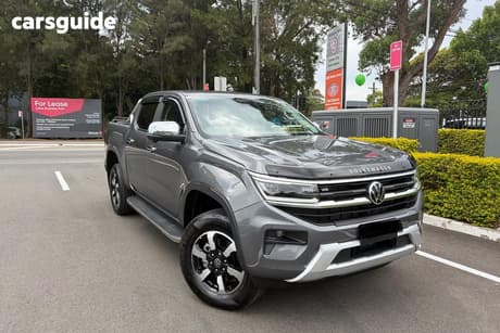 Grey 2025 Volkswagen Amarok Dual Cab Utility Style Tdi600 4Motion