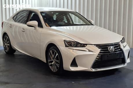 White 2017 Lexus IS200T Sedan Luxury