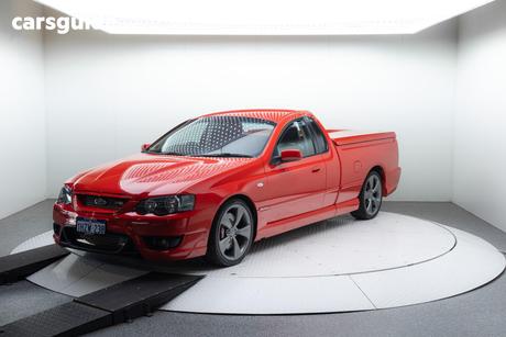 Red 2005 FPV F6 Tornado Ute Tray BF R