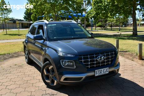 Blue 2021 Hyundai Venue Wagon Elite ((Sunroof)