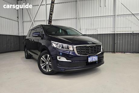 Blue 2020 Kia Carnival Wagon Sli