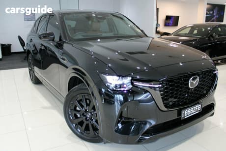 Black 2025 Mazda CX-60 Wagon G40E Azami Hybrid