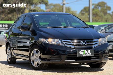Black 2012 Honda City Sedan Vti