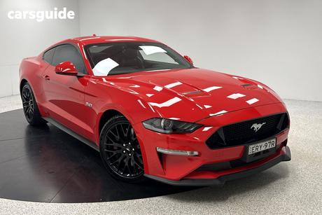 Red 2021 Ford Mustang Fastback Gt 5.0 V8