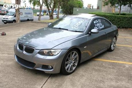 Grey 2009 BMW 335I Coupe