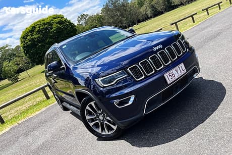 Blue 2018 Jeep Grand Cherokee Wagon Limited (4X4)