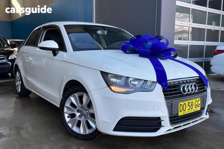 White 2011 Audi A1 Hatchback 1.4 Tfsi Attraction