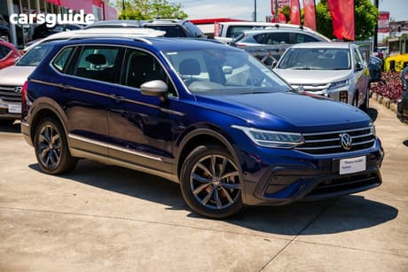 Blue 2023 Volkswagen Tiguan Wagon Allspace 110Tsi Life