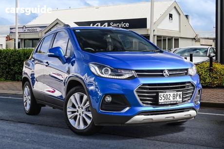 Blue 2016 Holden Trax Wagon Ltz