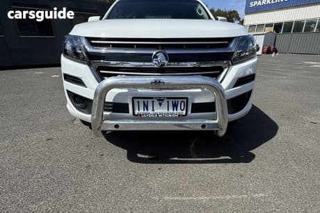 White 2018 Holden Colorado Space Cab Chassis Ls (4X4)