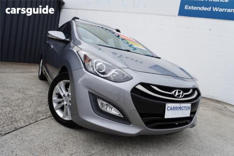 Grey 2014 Hyundai I30 Hatchback Elite 1.6 Crdi