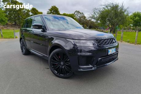 Black 2019 Land Rover Range Rover Sport Wagon Sdv8 Hse Dynamic (250Kw)