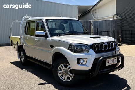 Silver 2020 Mahindra PIK-UP Dual Cab Utility 4Wd S10+