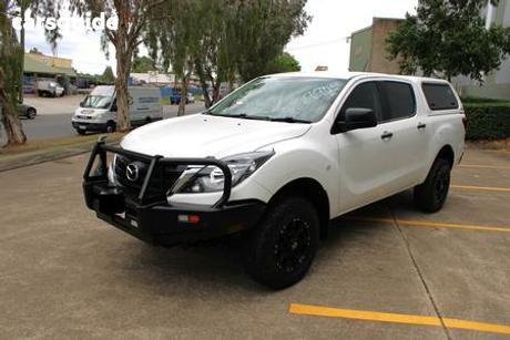 White 2019 Mazda BT-50 Dual Cab Utility Xt (4X2) (5Yr)