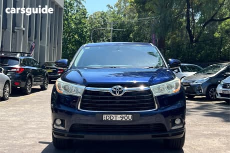 Blue 2015 Toyota Kluger Wagon Gx (4X2)