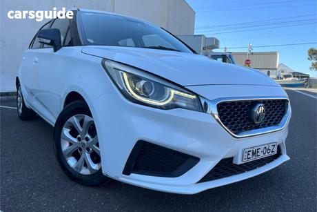 White 2020 MG MG3 Hatchback Core