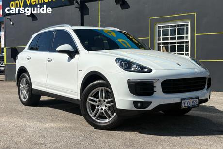 White 2016 Porsche Cayenne Wagon Diesel