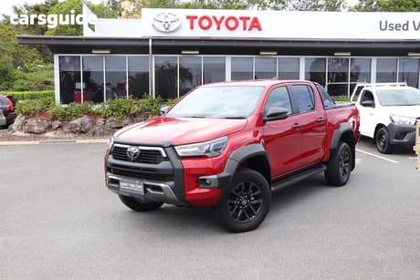 Red 2025 Toyota Hilux Double Cab Pick Up Rogue 48V (4X4)