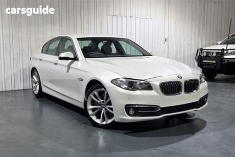 White 2014 BMW 520I Sedan Luxury Line