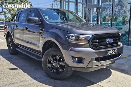Grey 2020 Ford Ranger Double Cab Pick Up Xlt 3.2 (4X4)