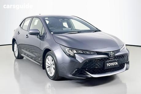 Silver 2024 Toyota Corolla Hatchback Ascent Sport
