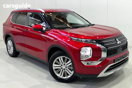 Red 2024 Mitsubishi Outlander Wagon Ls 7 Seat (2Wd)