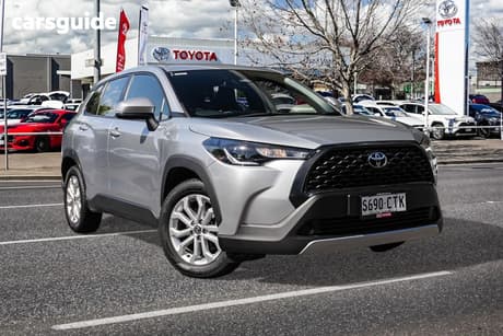 Silver 2022 Toyota Corolla Cross Wagon Gx 2Wd