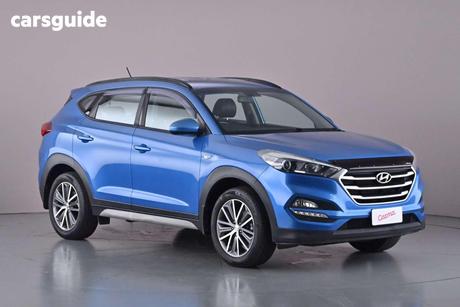 Blue 2016 Hyundai Tucson Wagon Active X (Fwd)