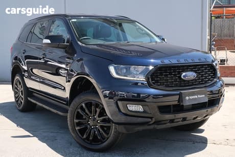 Blue 2020 Ford Everest Wagon Sport (4Wd)