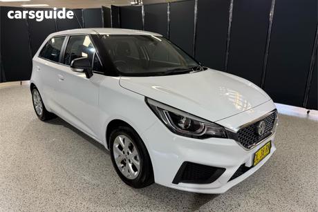 White 2023 MG MG3 Hatchback Core
