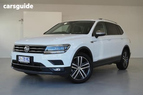 White 2021 Volkswagen Tiguan Wagon Allspace 162 Tsi Highline