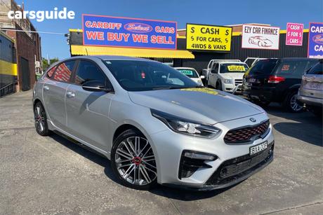 Silver 2019 Kia Cerato Hatchback Gt Safety Pack