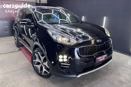 Black 2016 Kia Sportage Wagon Platinum (Awd) (Grey Pack)