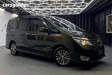 Black 2014 Nissan SERNA Commercial HIGHWAY STAR S-HYBRID