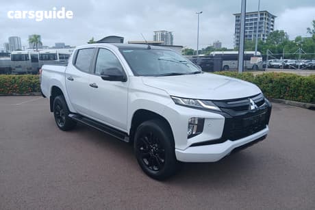 White 2021 Mitsubishi Triton Double Cab Pick Up Gsr (4X4)