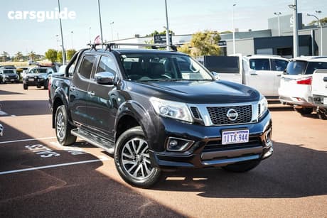 Black 2017 Nissan Navara Dual Cab Utility St N-Sport (Special Edition)