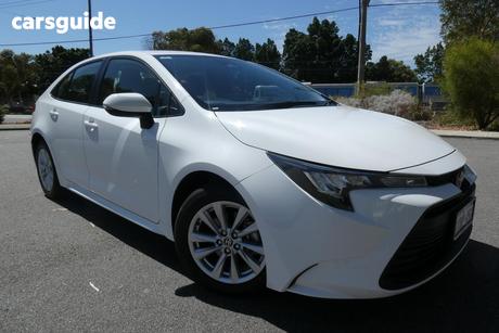 White 2024 Toyota Corolla Sedan Ascent Sport + Convenience Pk