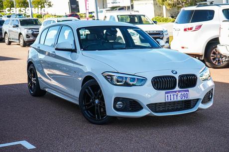 White 2018 BMW 118I Hatchback Sport Line