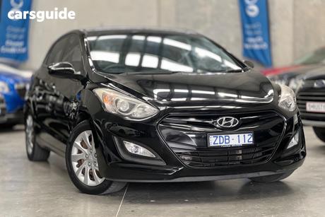 Black 2012 Hyundai I30 Hatchback Active 1.6 Crdi