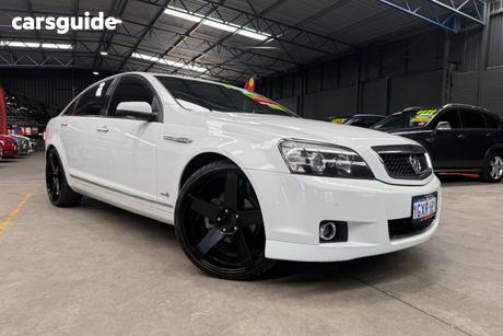 White 2010 Holden Caprice Sedan