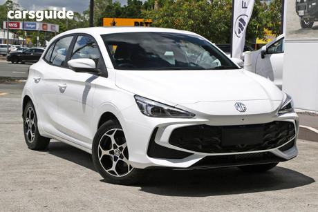White 2024 MG MG3 Hatchback Essence